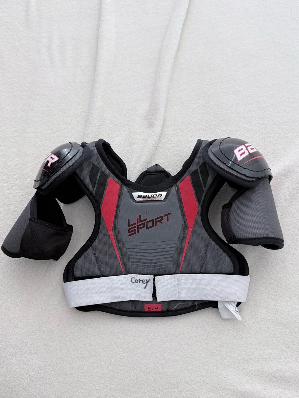 Bauer Lil Sport Kids Shoulder Pads for Hockey or Skating